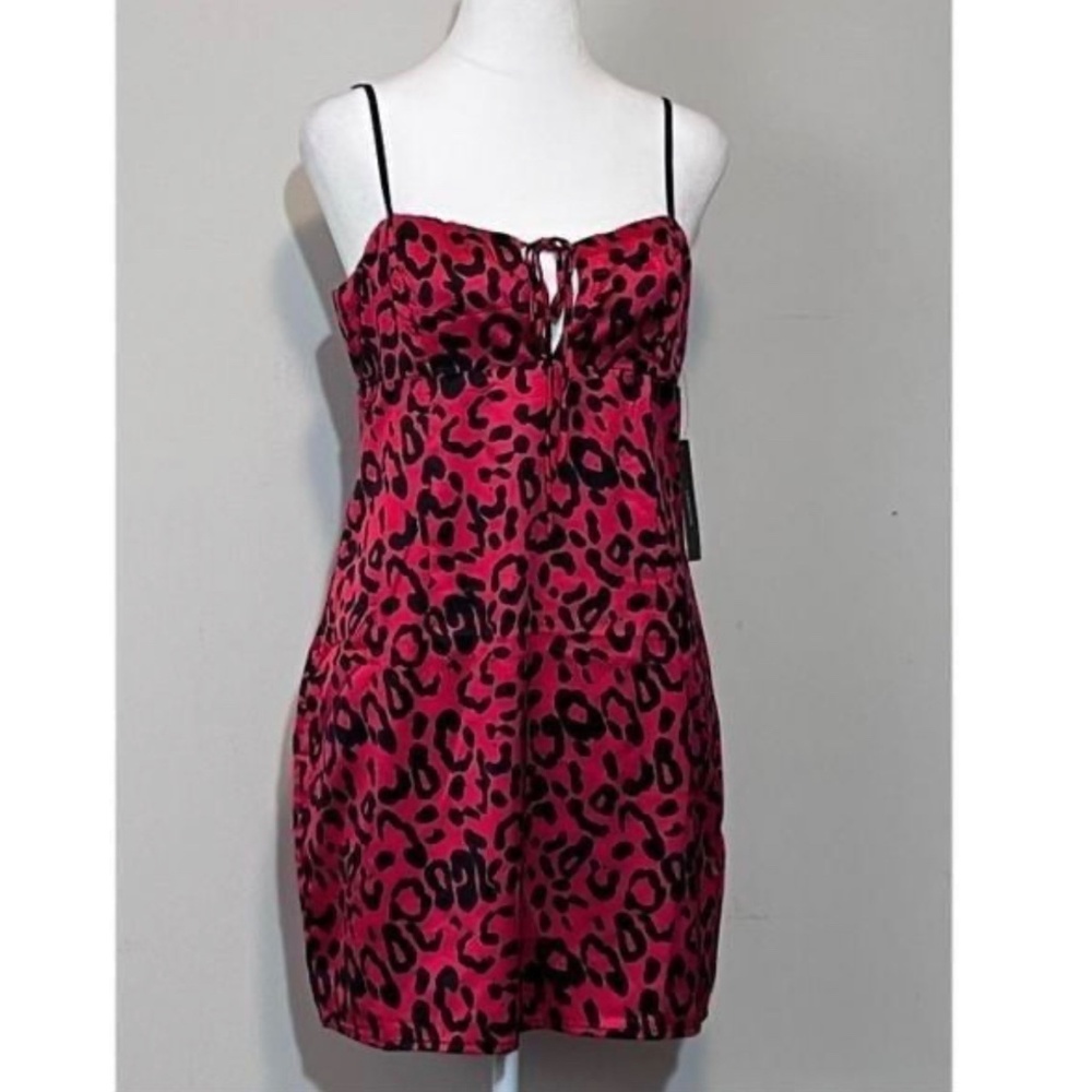 Lulus red mini dress